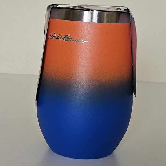 Eddie Bauer Delta Wine Tumbler Stainless Steel 17oz 503ml Hot 6 Cold 16 Hrs Lid - Picture 10 of 12